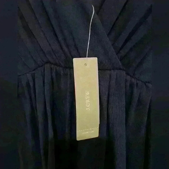 NWT J Crew Women's Navy New  Tiered Dress SZ Small Ruffle - Picture 2 of 4